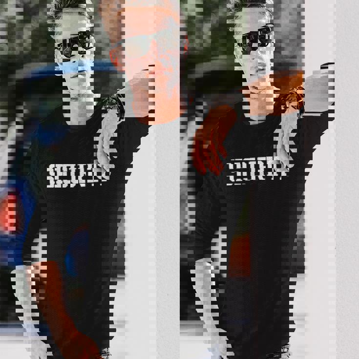 セキュリティ 長袖tシャツ 長袖Tシャツ 彼への贈り物