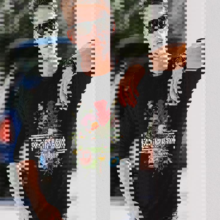 セルフコンパッションは私の超能力ですハイヤーセルフケア心理学 長袖Tシャツ 彼への贈り物