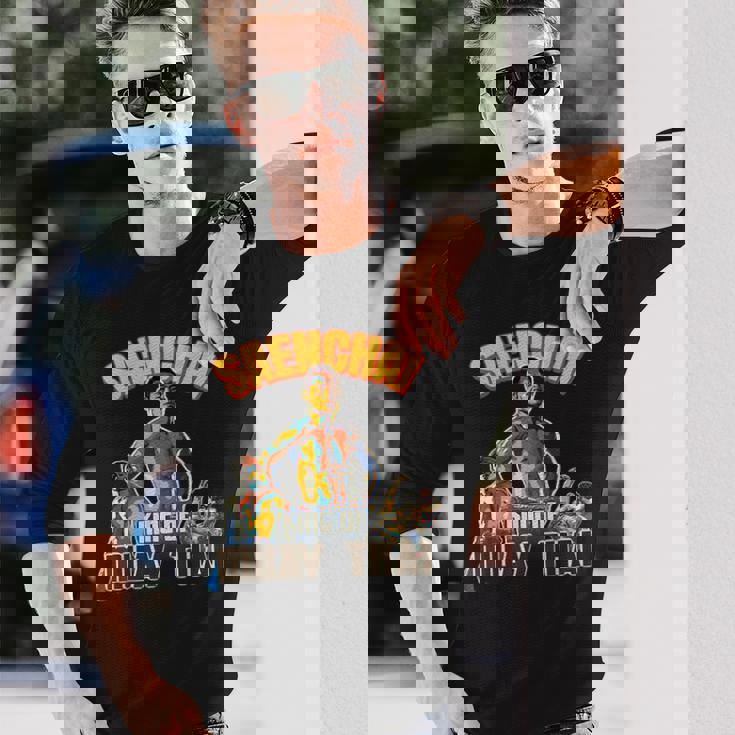 センチャイ-ムエタイの王様 長袖Tシャツ 彼への贈り物