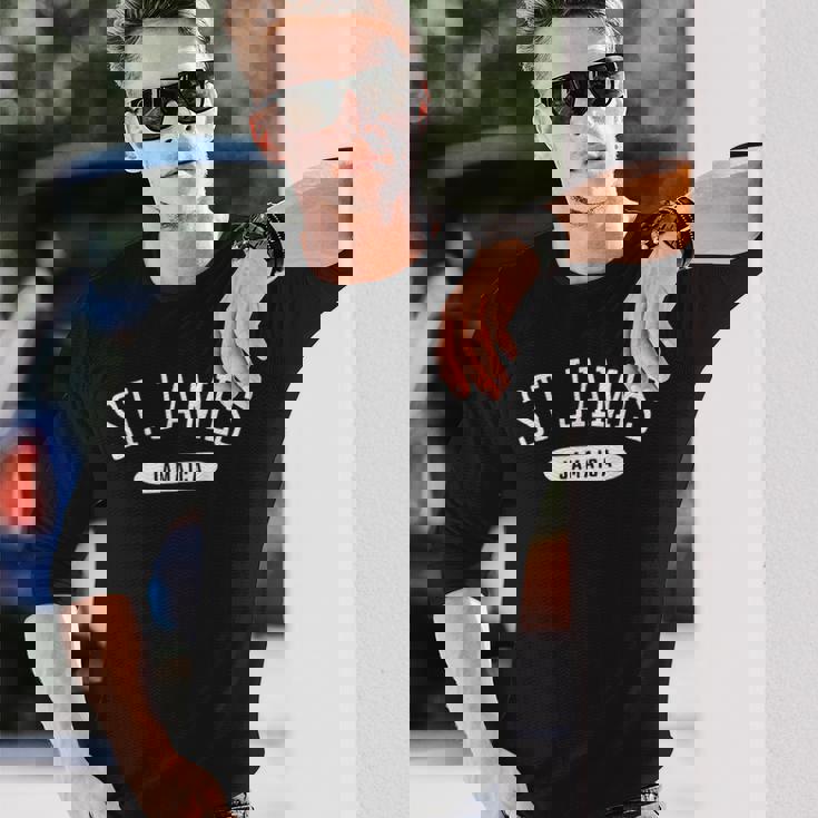 セントジェームス シャツ カレッジスタイル セントジェームズ ジャマイカ 長袖Tシャツ 彼への贈り物