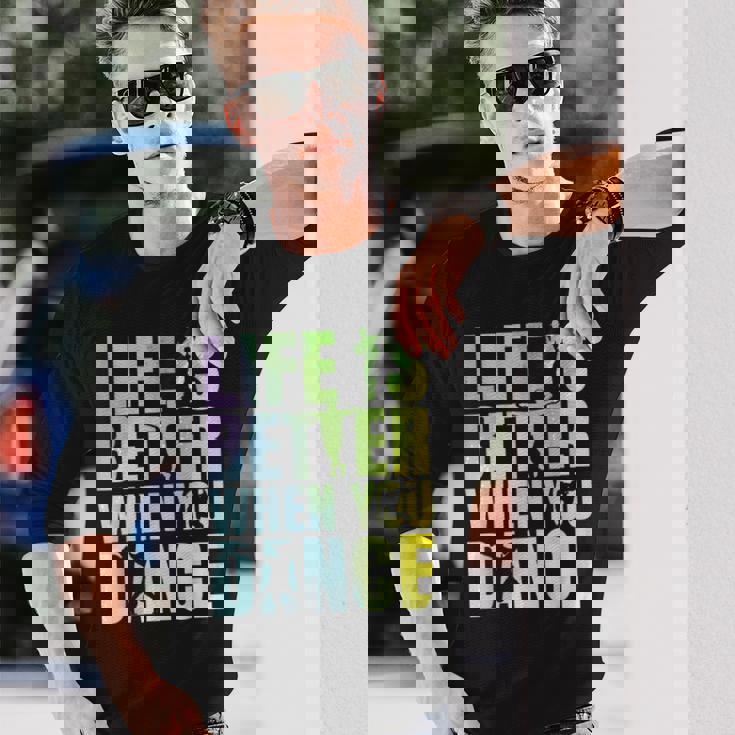 ダンス ストリート ダンス ブレイクダンス 長袖Tシャツ 彼への贈り物