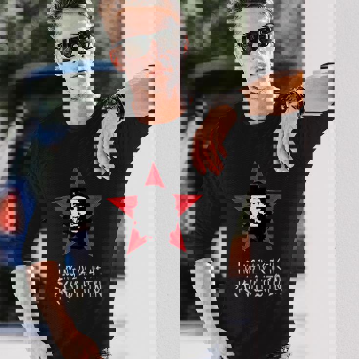 チェ・ゲバラ、キューバ、ゲリラ、チェ 長袖Tシャツ 彼への贈り物