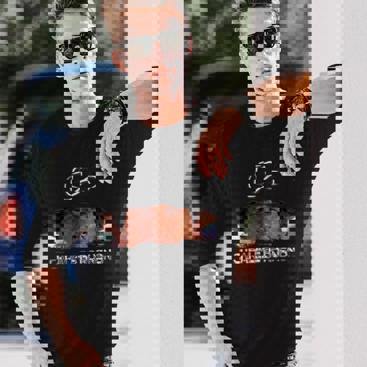 チャールズブロンソン_001 長袖Tシャツ 彼への贈り物