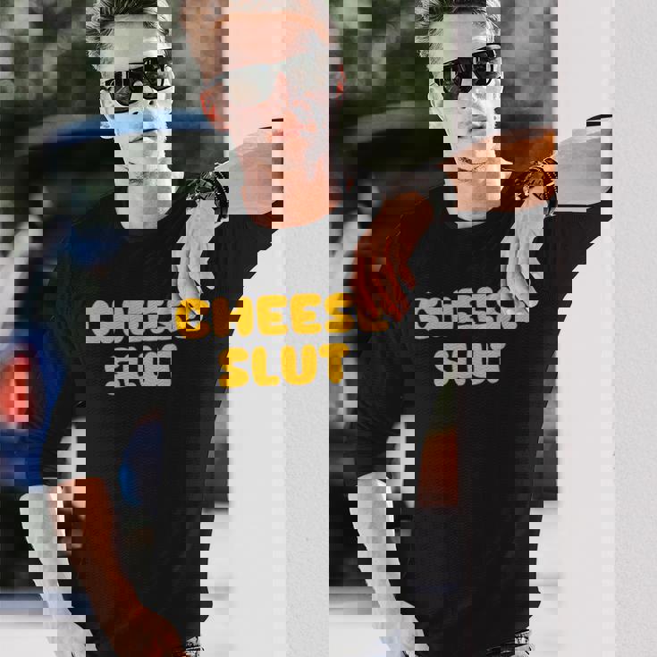 チーズ痴女 長袖Tシャツ 彼への贈り物