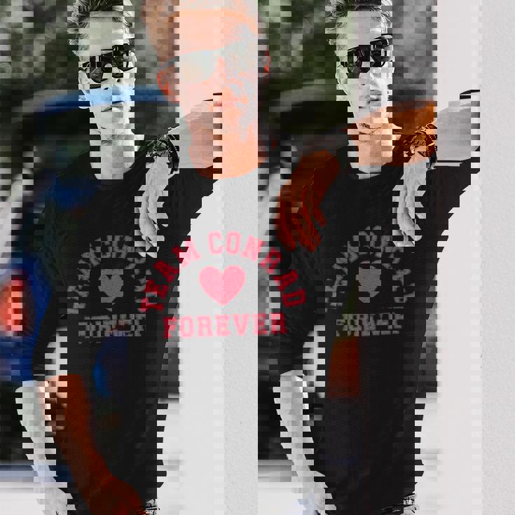 チームコンラッドレトロフォーエバーヴィンテージ 長袖Tシャツ 彼への贈り物