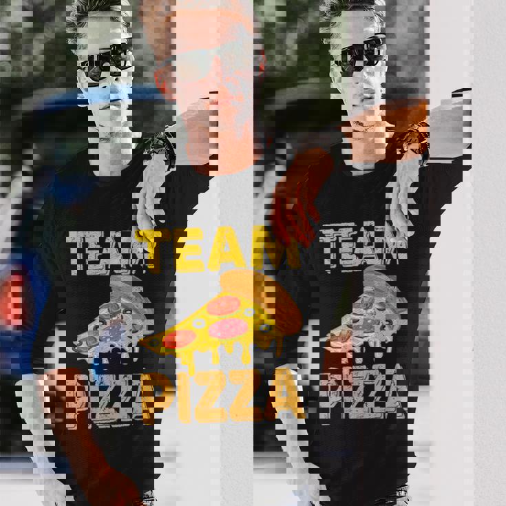 チームピザ 長袖Tシャツ 彼への贈り物