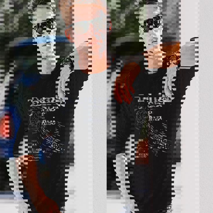 テクニックス・スクール・オブ・ミュージック 長袖Tシャツ 彼への贈り物