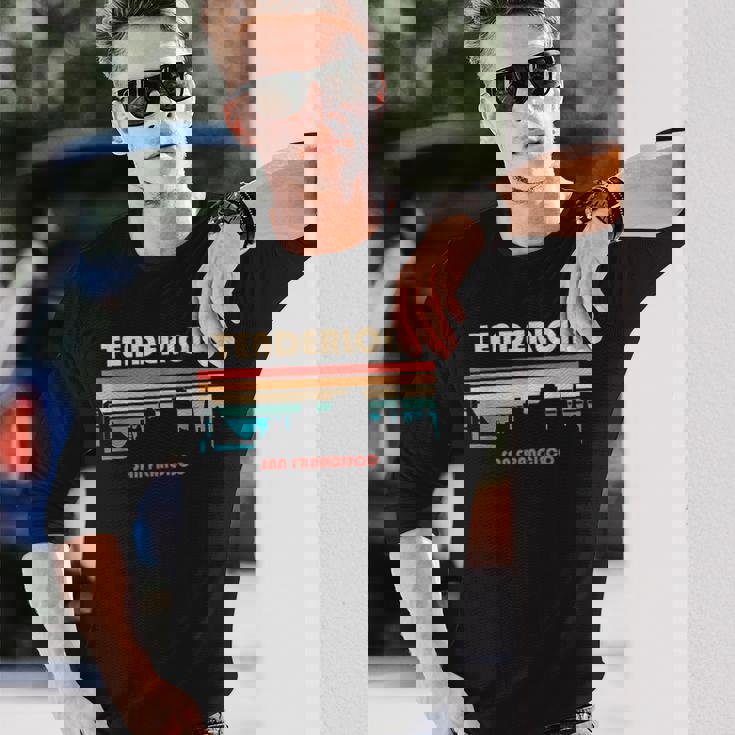 テンダーロイン サンフランシスコ カリフォルニア レトロ ヴィンテージ 長袖Tシャツ 彼への贈り物