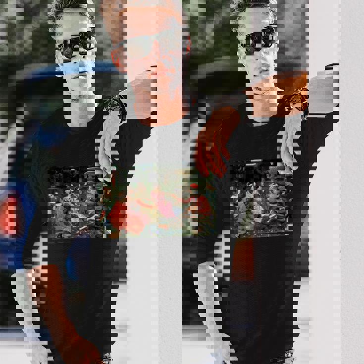 デカメロンの物語 ジョン・ウィリアム・ウォーターハウス 長袖Tシャツ 彼への贈り物