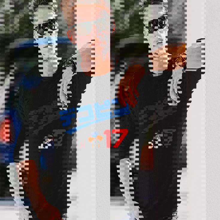 デコピン 大谷 愛犬 でこぴん Dekopin Decoy Decopin 野球 ユニホーム風 かわいい 長袖Tシャツ 彼への贈り物