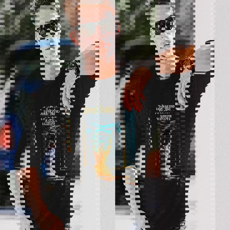 デヴィッド・ボウイ・ヤサシン 長袖Tシャツ 彼への贈り物