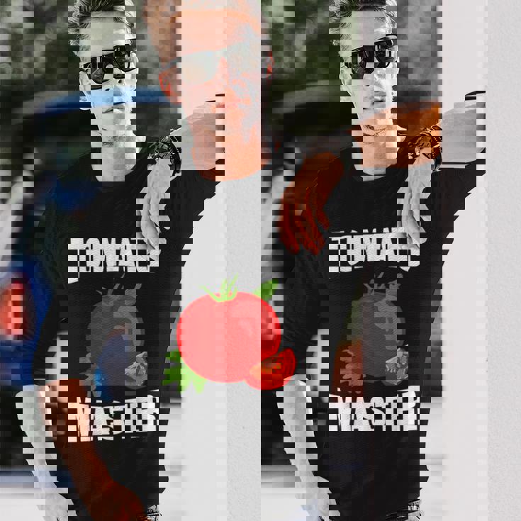 トマトマスターi トマト 長袖Tシャツ 彼への贈り物