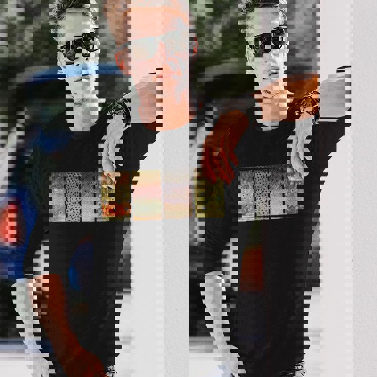 トラウト 魚釣り グラフィックアート 淡水 漁師 ギフト 長袖Tシャツ 彼への贈り物