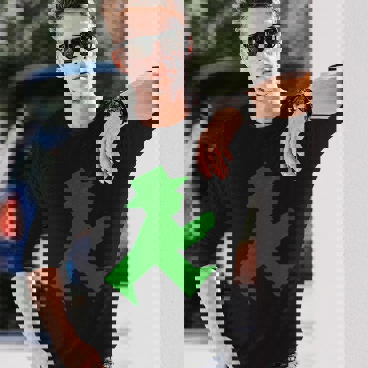 トラフィックライトマン ウォーカー 長袖Tシャツ 彼への贈り物