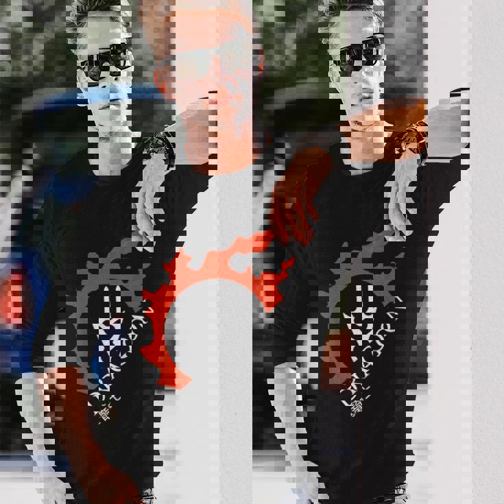 ドラゴン 光と闇の戦士のために 長袖Tシャツ 彼への贈り物