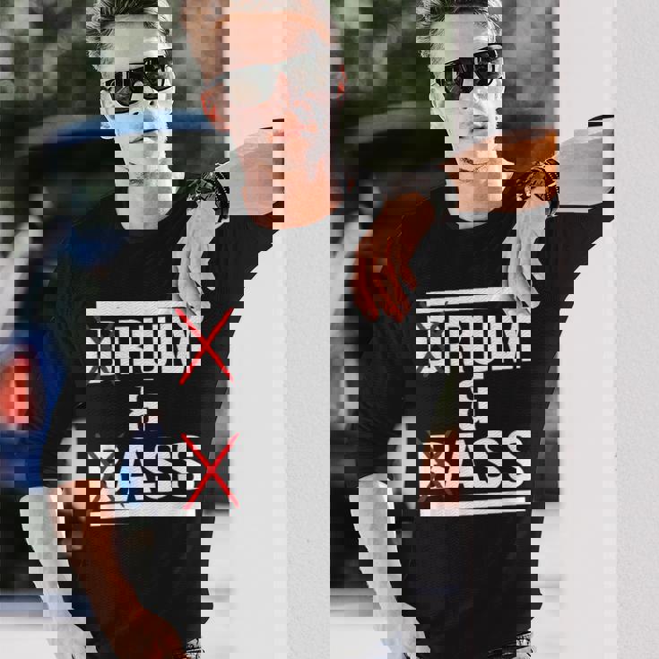 ドラムンベース Dnb 面白いモチーフ 長袖Tシャツ 彼への贈り物