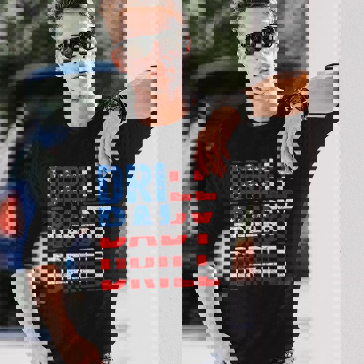 ドリル ベビー ドリル トランプ 2024 マーチ ドリル ベビードリル 長袖Tシャツ 彼への贈り物