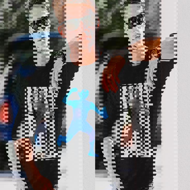 ナックルボール 野球 長袖Tシャツ 彼への贈り物