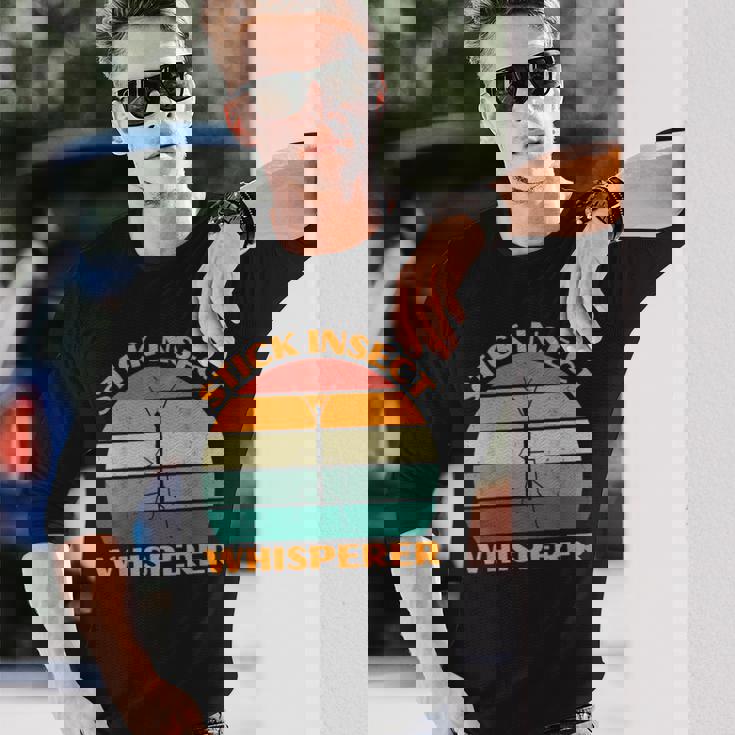 ナナフシ ウィスパラー ナナフシ ペット 長袖Tシャツ 彼への贈り物