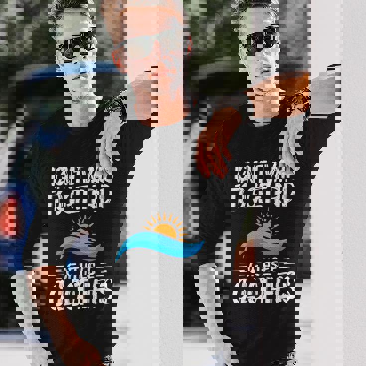 ヌーディスト 裸 自由 恋人 ヌーディズム ヌーディスト ヌーディスト 長袖Tシャツ 彼への贈り物