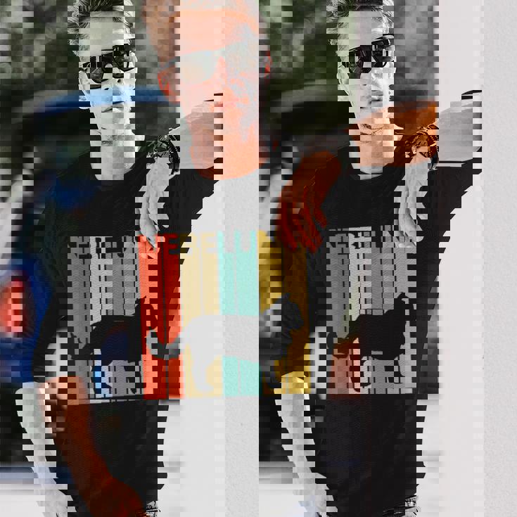 ネベロング ネコ 長袖Tシャツ 彼への贈り物