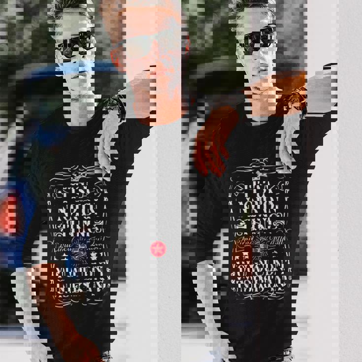 ノートンはits A Norton Thing You Wouldn't Understanding 長袖Tシャツ 彼への贈り物