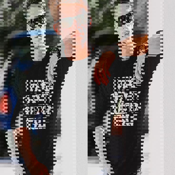 ハイツ・ルック・イージー・ファニー・エアリアル 長袖Tシャツ 彼への贈り物