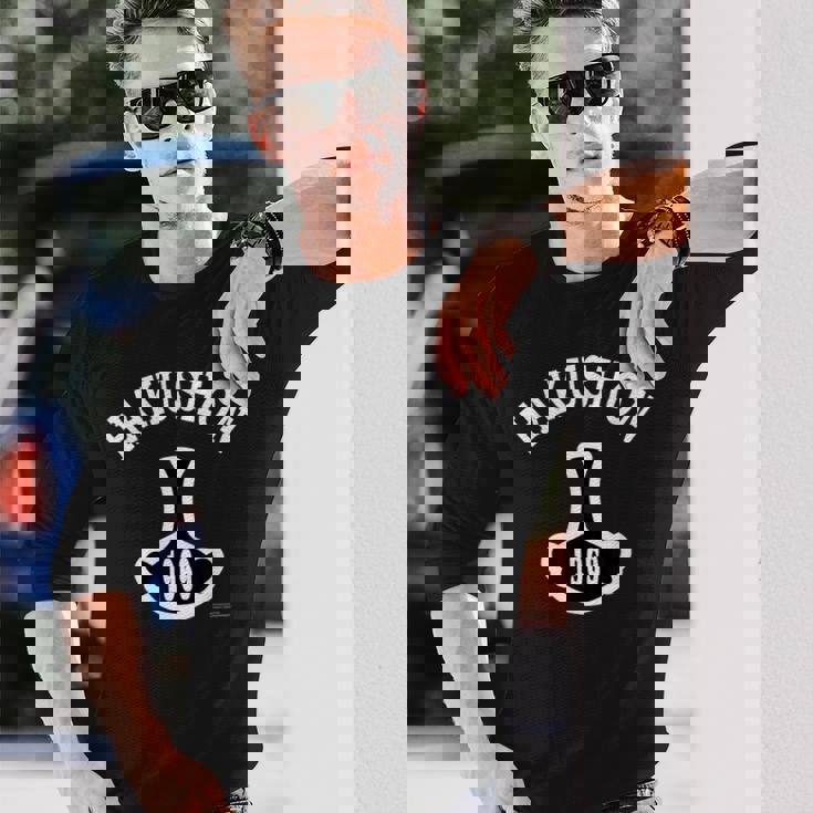 ハクション大魔王 カレッジデザイン 長袖Tシャツ 彼への贈り物