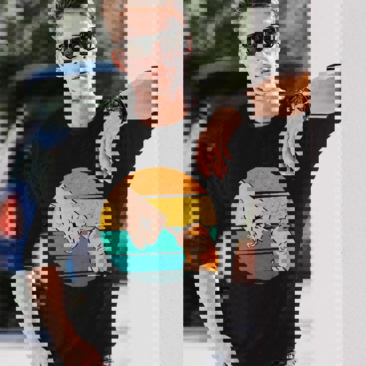 ハムスターフレンド げっ歯類ペット 長袖Tシャツ 彼への贈り物