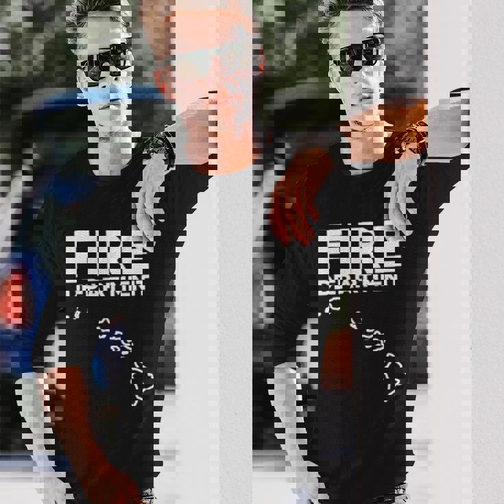 ハワイ 消防士 救助隊 制服 デューティー 長袖Tシャツ 彼への贈り物