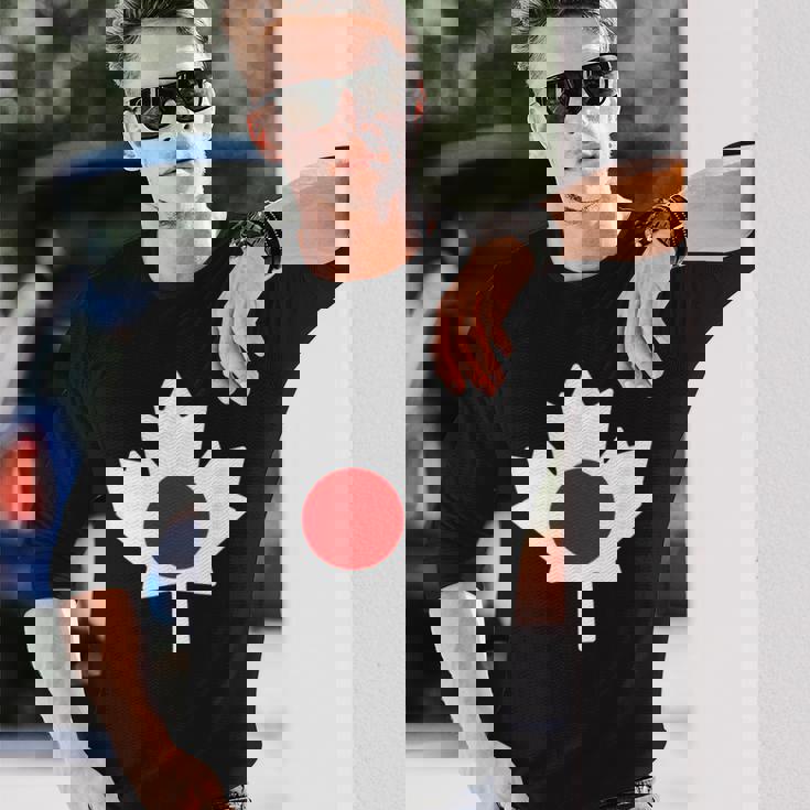 ハーフカナディアンジャパニーズ 長袖Tシャツ 彼への贈り物