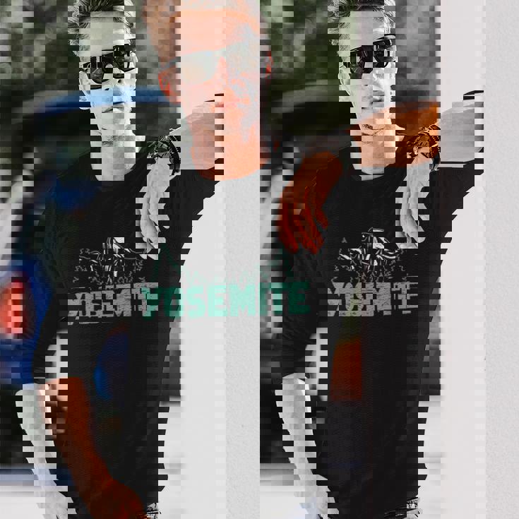 バケーション国立公園 ヨセミテ 長袖Tシャツ 彼への贈り物