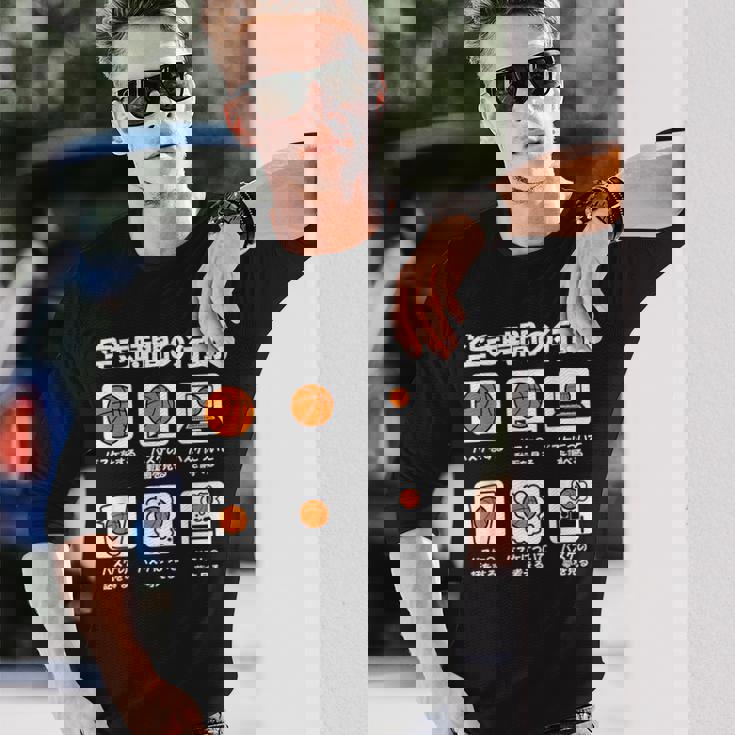 バスケットボール バスケ 面白tシャツ おもしろ 服 文字入り ネタ おもしろグッズ バスケ部 長袖Tシャツ 彼への贈り物