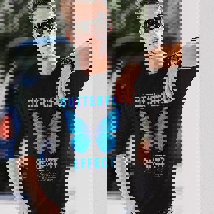 バタフライエフェクトtシャツ テクノフェスティバル Tekk バタフライ 長袖Tシャツ 彼への贈り物