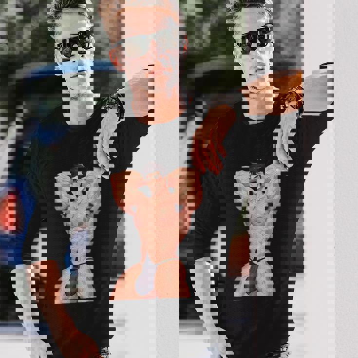 バラタイディーズ バラゾク セクシー ゲイ 男性 アート エロ 膨らみ やおい 長袖Tシャツ 彼への贈り物