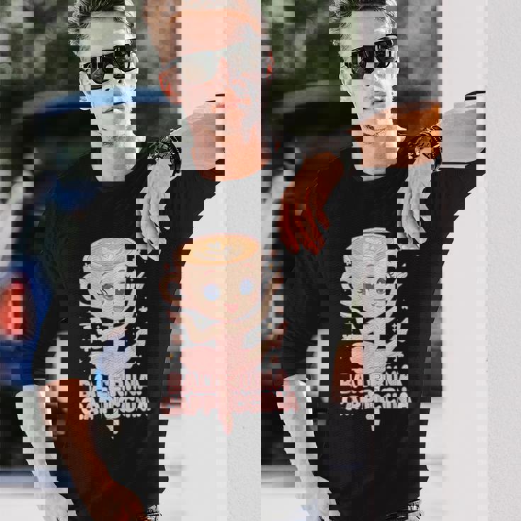 バレリーナカプチーナ イタリアンブレインロットミーム 長袖Tシャツ 彼への贈り物