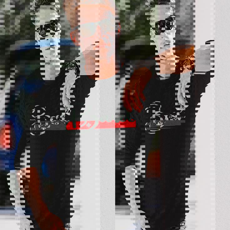 バーゼル・スイス バーゼル・スイス スクリプト スイス 長袖Tシャツ 彼への贈り物