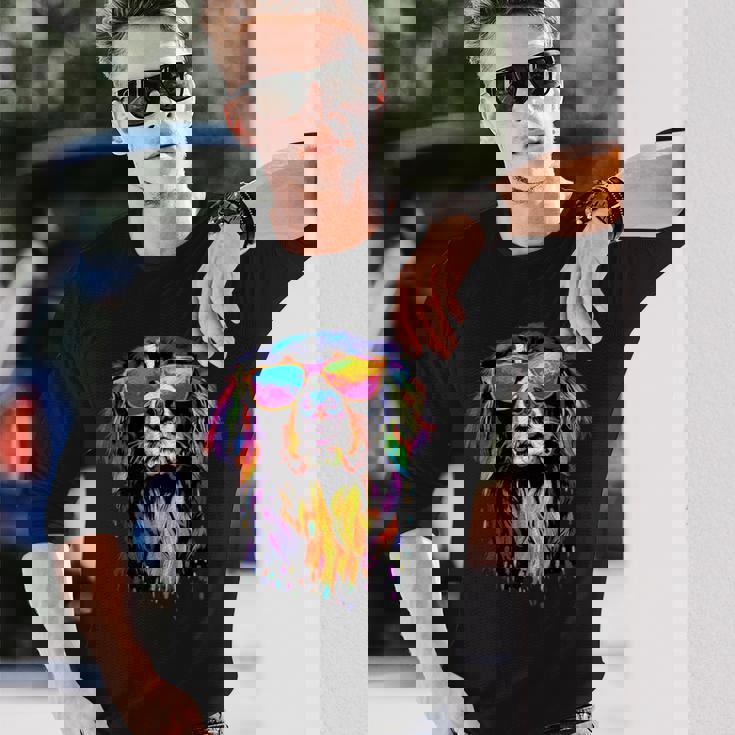 バーニーズマウンテンドッグ Dürrbächler スイス・マウンテンドッグ 長袖Tシャツ 彼への贈り物