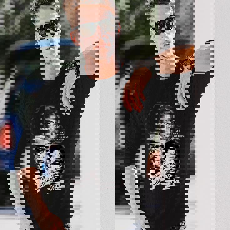 パトリス・ランバ、トーマス・サンカラ、スティーブ・ビコ 長袖Tシャツ 彼への贈り物