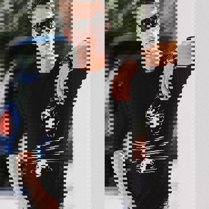 パンダ ベア レスラー レスリング グラップリング 長袖Tシャツ 彼への贈り物