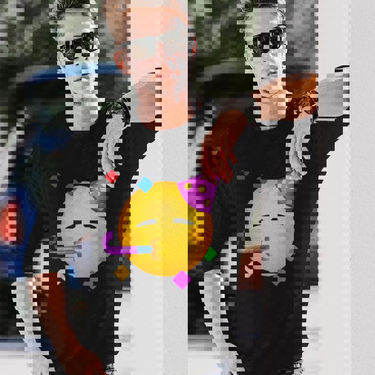 パーティーフェイス 長袖Tシャツ 彼への贈り物