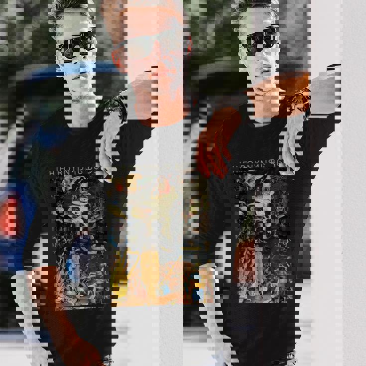 ヒエロニムスボッシュ快楽の園 長袖Tシャツ 彼への贈り物