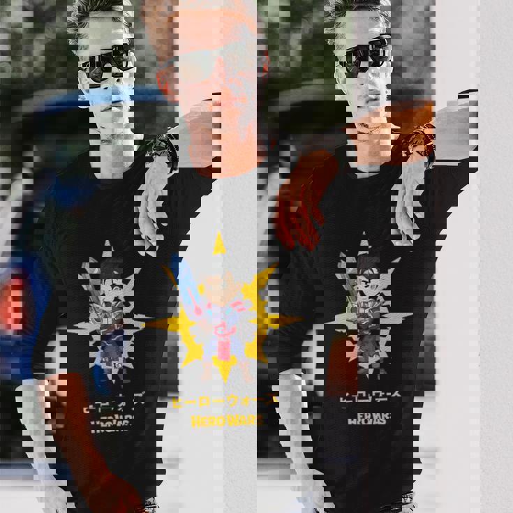 ヒーローウォーズ 同盟 長袖Tシャツ 彼への贈り物