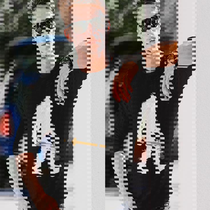 ビッグフット 剣道武道サスカッチ 日本忍井 長袖Tシャツ 彼への贈り物