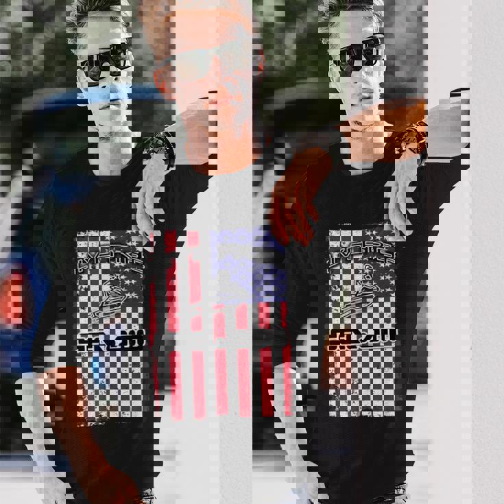 ビッグ・ウェーブ-Seadooアメリカンライブ・フリー 長袖Tシャツ 彼への贈り物