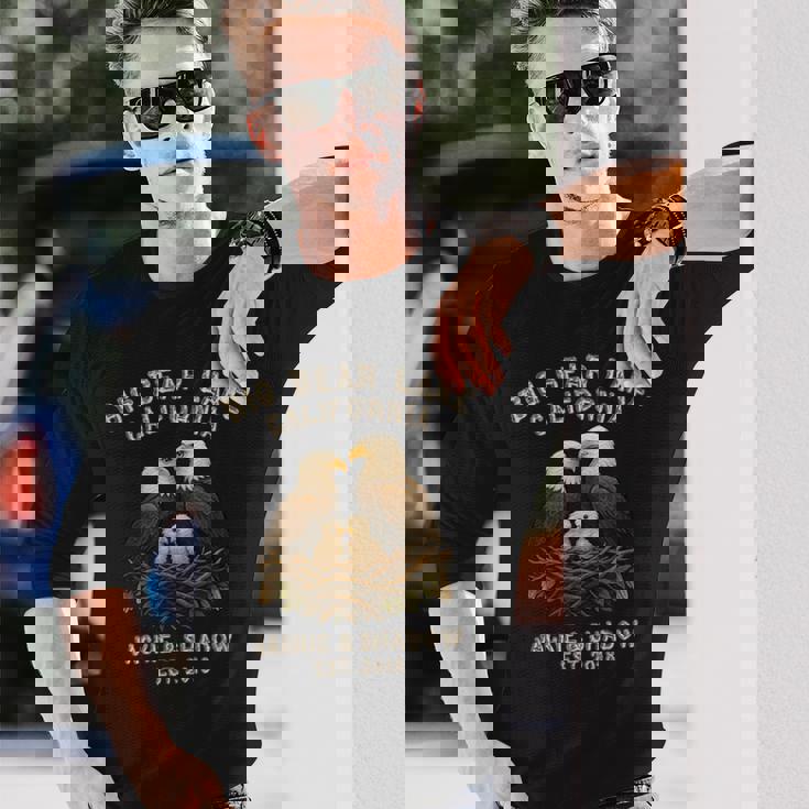 ビッグ・ベアー・レイク・カリフォルニア・イーグルスジャッキー・アンド・シャドウ 長袖Tシャツ 彼への贈り物