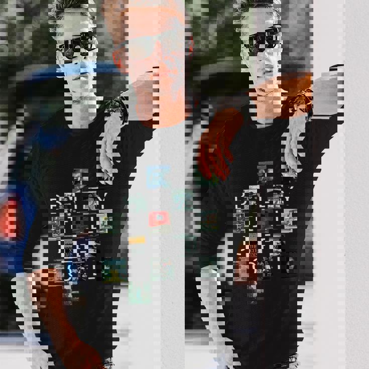 ビリー・ジョエル アルバムセットリスト 長袖Tシャツ 彼への贈り物