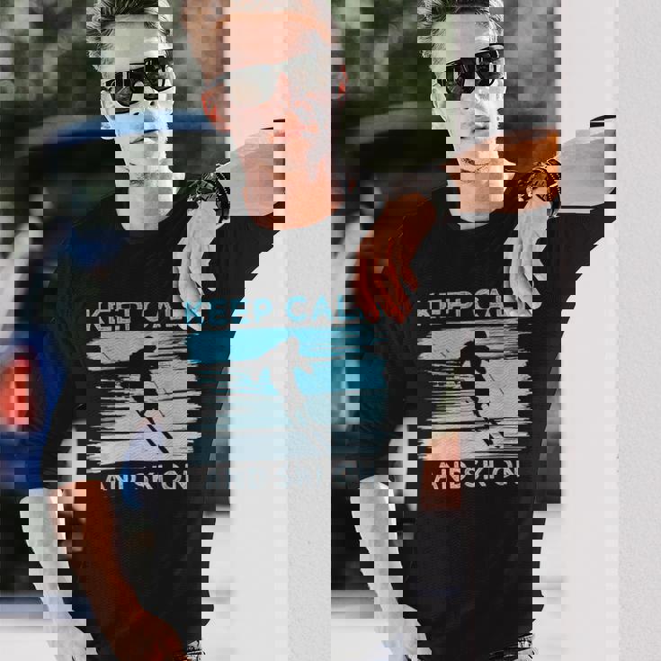 ビンテージ スキー シャツ 長袖Tシャツ 彼への贈り物