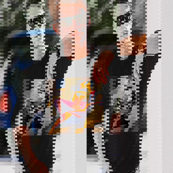 ピカソスタイル 長袖Tシャツ 彼への贈り物