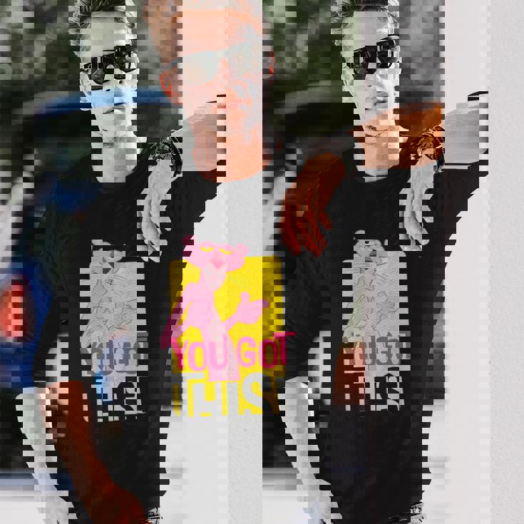 ピンクパンサー You Got This 長袖Tシャツ 彼への贈り物